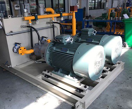 Marine engineering industry: marine winch 1028 hydraulic station