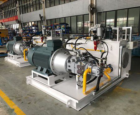 Building material industry: Hydraulic artificial stone  press machinery system