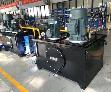 Aluminum profile industry: Profile straightening hydraulic station