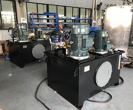 Aluminum profile industry: Profile straightening hydraulic station